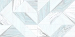 Декоративная плитка ALMA Ceramica DWU09NRT006 North 50x24.9 голубая глянцевая под дерево