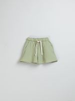 Юбка-шорты муслиновые "Шалфей" 7+