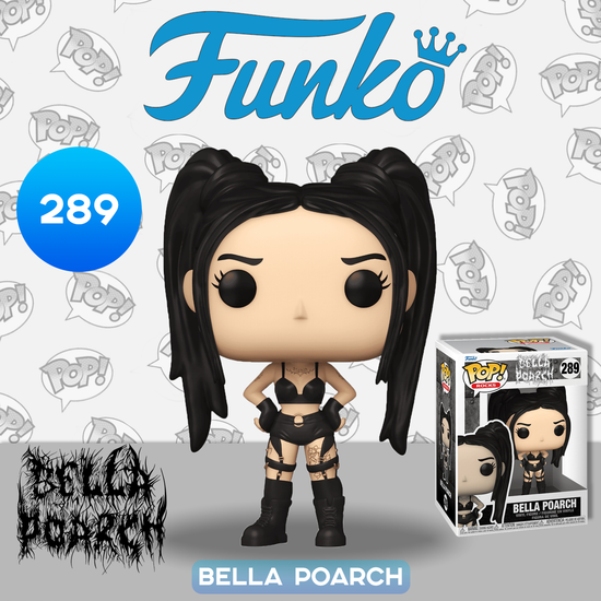 Фигурка Funko POP! Rocks Bella Poarch Bella Poarch Build-A-Babe (289) 66454 / Фигурка Фанко ПОП! в виде тиктокера Белла Порч