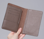 Кожаная обложка для паспорта DBR 15-38 тауп