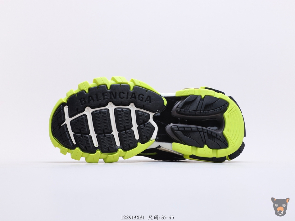 Кроссовки Track.2 Black/Neon Green