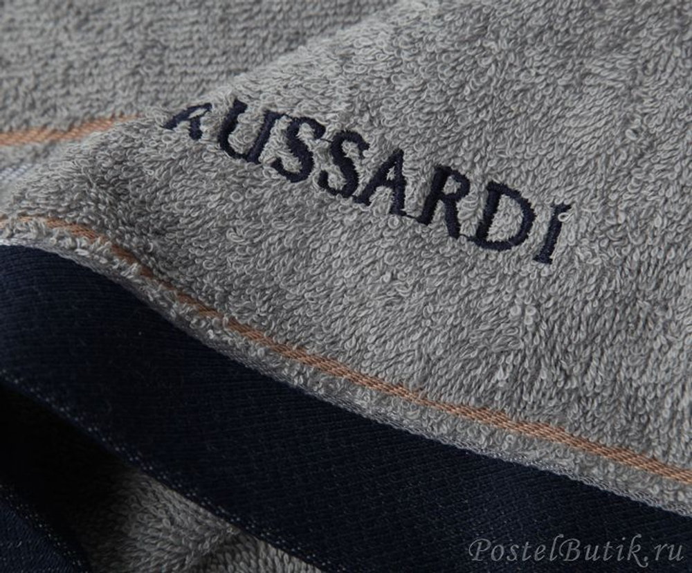 Набор полотенец 2 шт Trussardi Continent серый