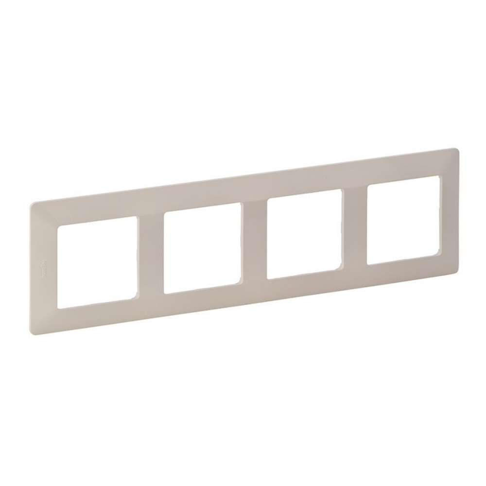 Рамка 4-я универсальная Legrand Valena LIFE бежевая 754044