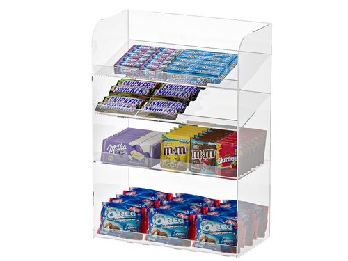 Витрина прикассовая 400х200х550мм акриловая