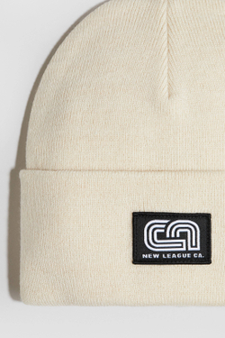 H&M Шапка тонкой вязки в рубчик, светло-бежевый