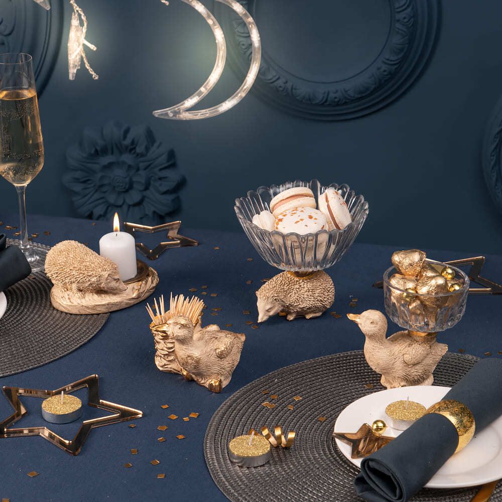 Подсвечник Ежик Барб Айвори