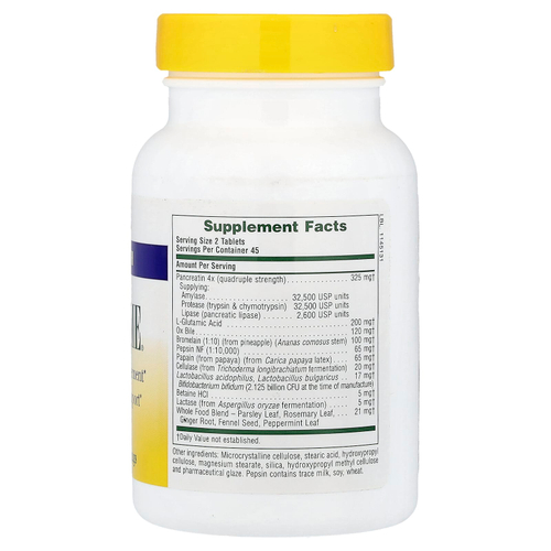 NaturesPlus, Ultra-Zyme®, максимальная эффективность, 90 таблеток