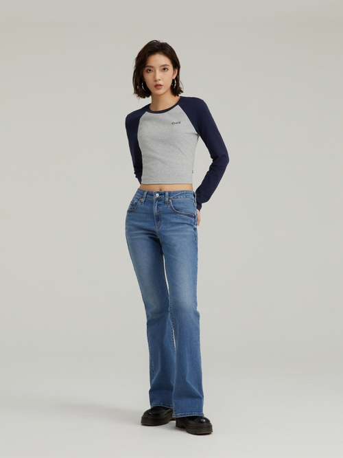 Женские джинсы клеш с завышенной талией Levi's 726 Flare A3410-0111