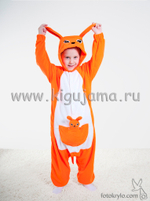 пижама кигуруми кенгуру детская