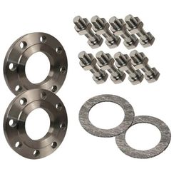 Комплект ответных фланцев LD Ду800 Ру25 из стали 20 с прокладками и крепежем