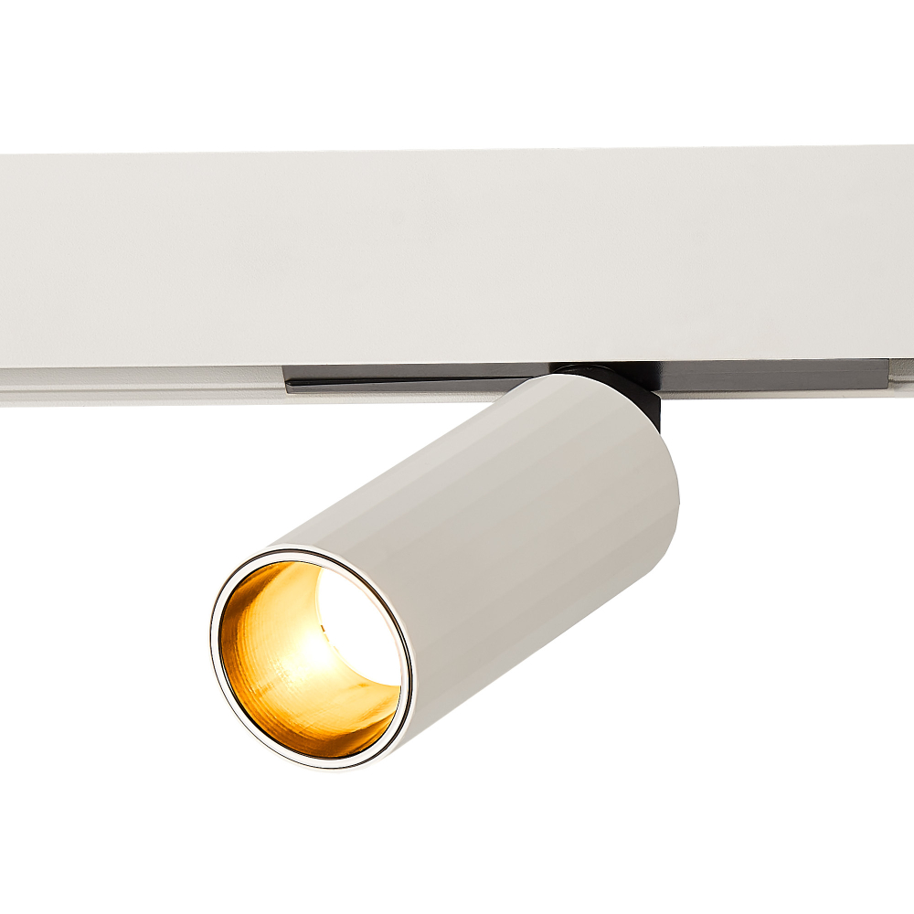 ST807.536.12 Магнитный трековый светильник Белый LED 1*12W 3000K 600Lm Ra&gt;90 IP20 D50xH173 48VV