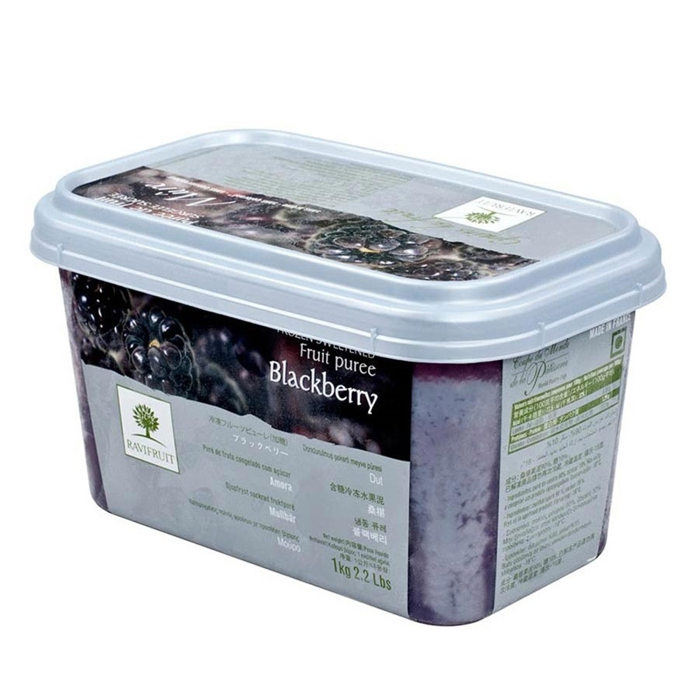 ПЮРЕ RAVIFRUIT из ежевики с/м 10% сахара Франция, 1 кг