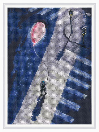 "Перекресток "-M928 вышивка