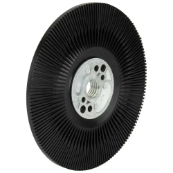 Тарелка опорная / оправка DEBEVER для фибровых кругов на УШМ 125 мм М14 (ребра), жесткая