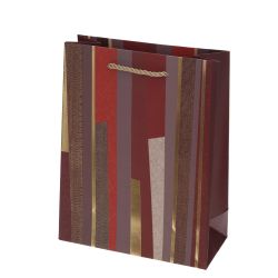 GAEM Пакет подарочный (бумага 210г/м2, блок микс 12шт), L18 W8 H23/23 см, 4в.