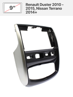 Переходная рамка и комплект проводов для Renault Duster 2010 - 2015, Nissan Terrano 2014+