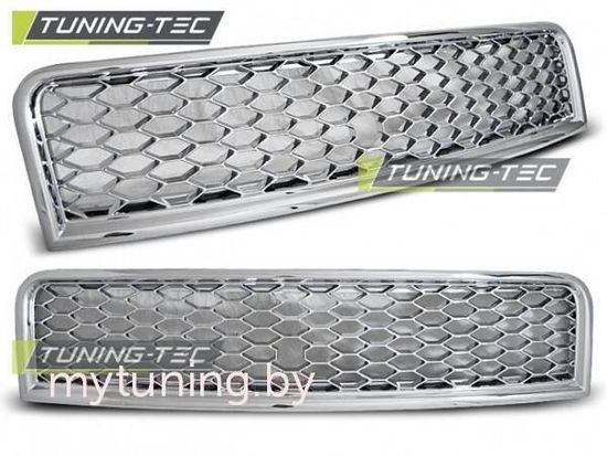 Решетка радиатора RS-TYPE CHROME для Audi A4 B6