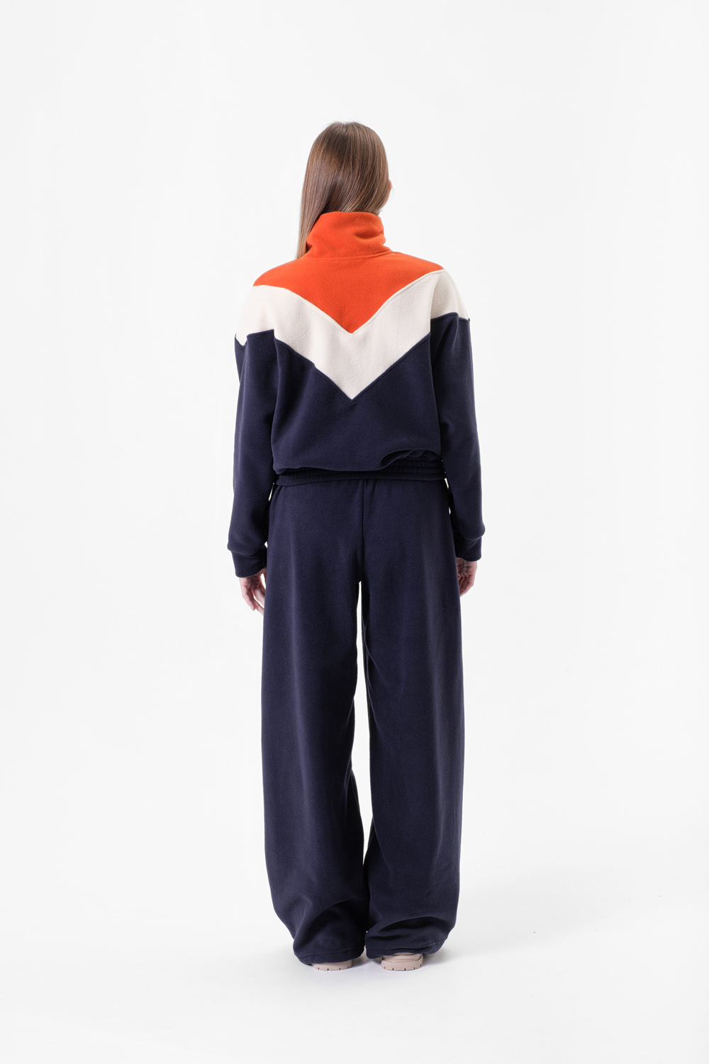 Костюм женский флисовый с олимпийкой "Полярная ночь"