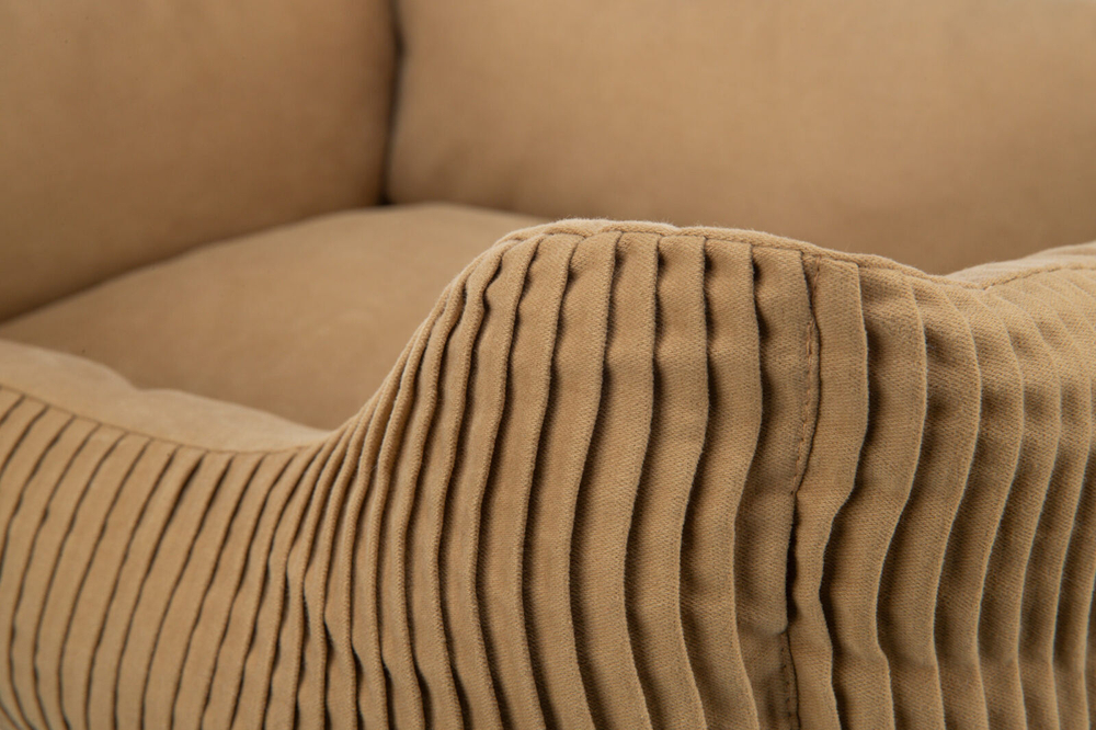 Лежак Marley прямоугольный с бортиком, 60 х 50 см, охра, Trixie