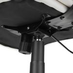 Кресло руководителя Helmi HL-E24 "Iсon", экокожа бежевая, хром