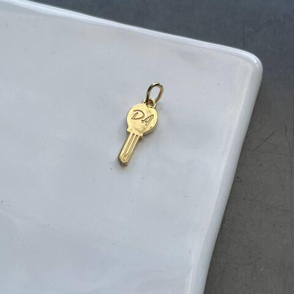 подвес ключик (позолота)