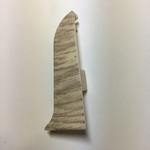 Заглушка правая к плинтусу "LIDER-62" 432 Дуб дворцовый