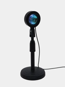 Лампа Закат с пультом, Sanset Lamp, RGB,16 Цветов, Атмосферный Ночник, Декоративный Светильник для Интерьера и Фото