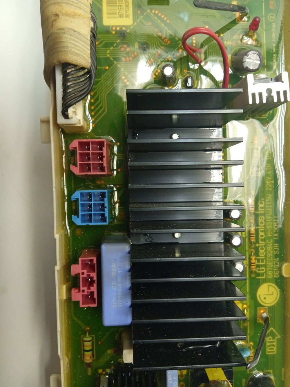 F1058ND кт5 Электронный модуль для стиральной машины LG 6871ER1081P б/у