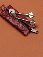 Ключница карманная кожаная