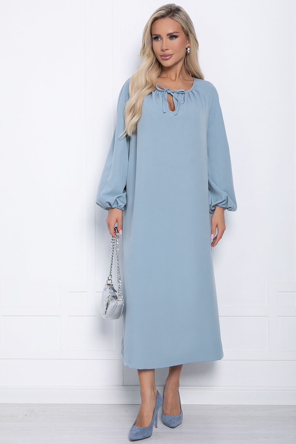 Платье Аура (голубое) П11075 LT Collection