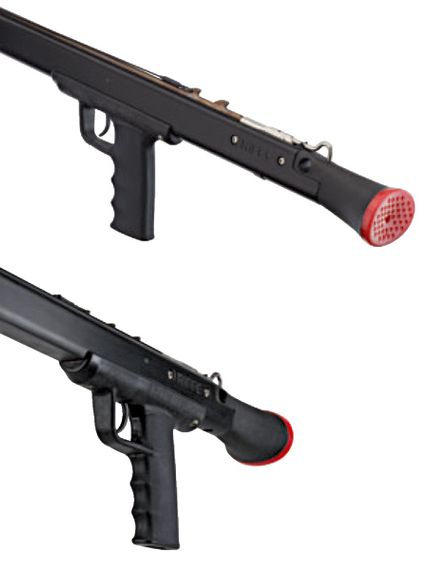 Ружье-арбалет подводное Riffe Metal Tech #5S задняя рукоятка, 62"(157 см), 3 кольцевые тяги, гарпун 65"(165 см), алюминиевый сплав