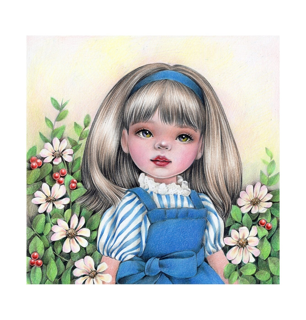 Painting You in Memory. Coloring Book