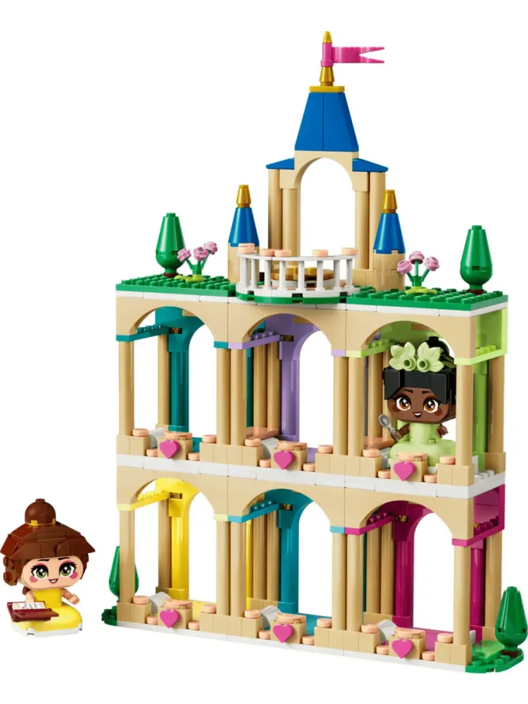 Конструктор Disney 43291 Мини-Белль и Тиана с замком