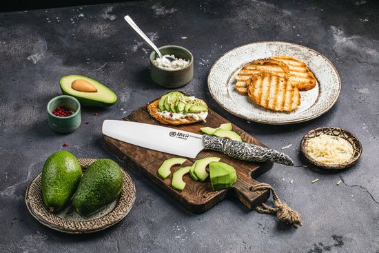 Нож кухонный Samura Inca накири 165 мм. SIN-0043W