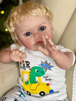 Кукла Реборн мягконабивная 60см в пакете (FA-277)