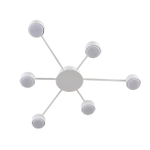 8343/6C COMFI белый, металл Люстра GX53 LED 6*7W 220V TORINA