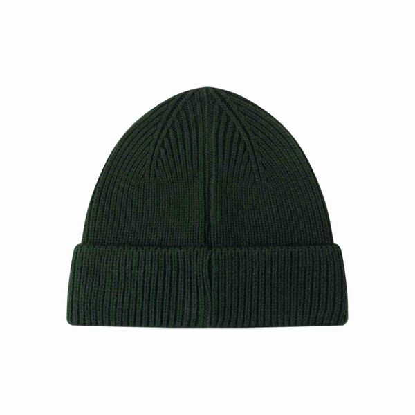 Шапка Stories темно-зеленая - фото 2
