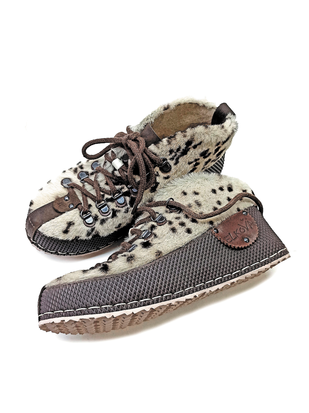 Ботинки меховые "Stains"