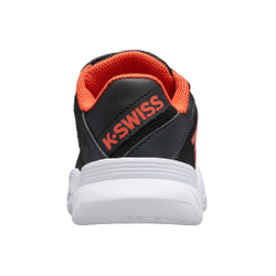Детские теннисные кроссовки K-Swiss Express Strap Omni All Court Shoe Kids - Black, Orange