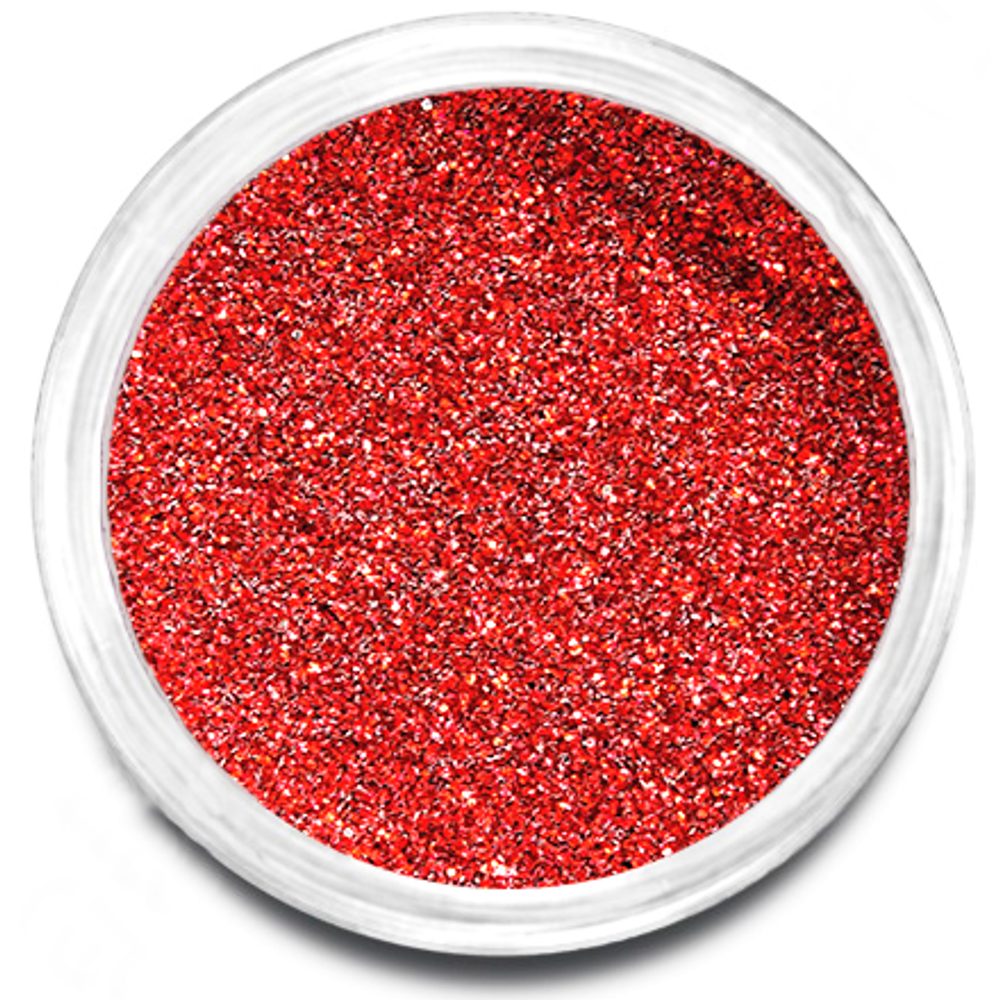 Глиттер АФН "Aluminum" Red в банке BO04
