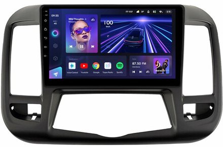 Магнитола для Nissan Teana J32 2008-2013 (цветной экран, рамка 9 тип 3) - Teyes CC3 на Android 10, QLED, ТОП процессор, 4Гб+32Гб, CarPlay, 4G SIM-слот