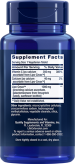 Vitamin C 24-Hour Liposomal Hydrogel™ Formula 60 таблеток Life Extension