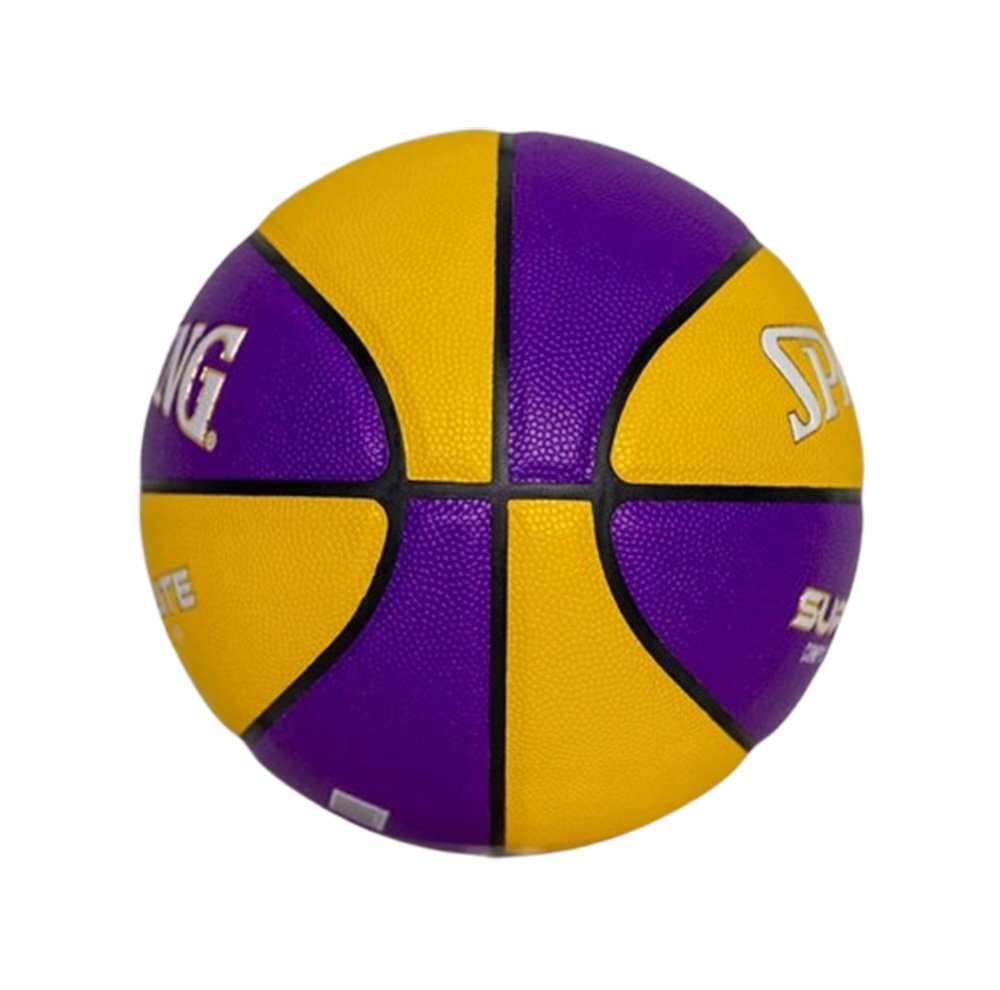 Баскетбольные мячи Spalding Super Flite Purple and Yellow Ball