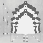 Акриловая медаль Зимнее плавание 1769-050