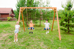 Деревянные качели P911