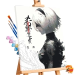 Картина по номерам NieR: Automata 2B