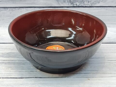 Миска большая 0,8л. МАК черный