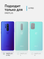 Чехол ROSCO для OnePlus 8 Pro оптом (арт. ONEPLUS-8P-COLOURFUL-BLACK)