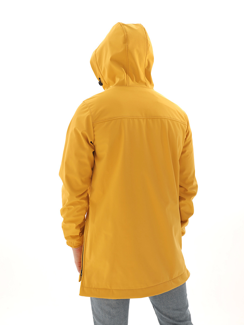 Анорак софтшелл город горький горчичный