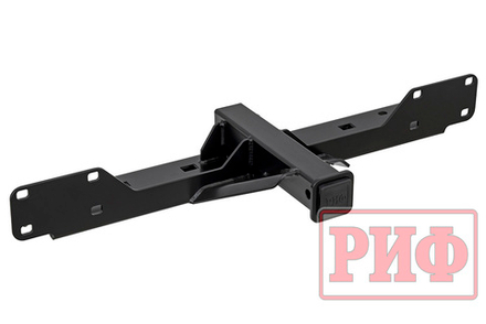 Фаркоп передний (переходник) для съёмной лебедки в штатный бампер Toyota Fortuner 2015+ РИФ
